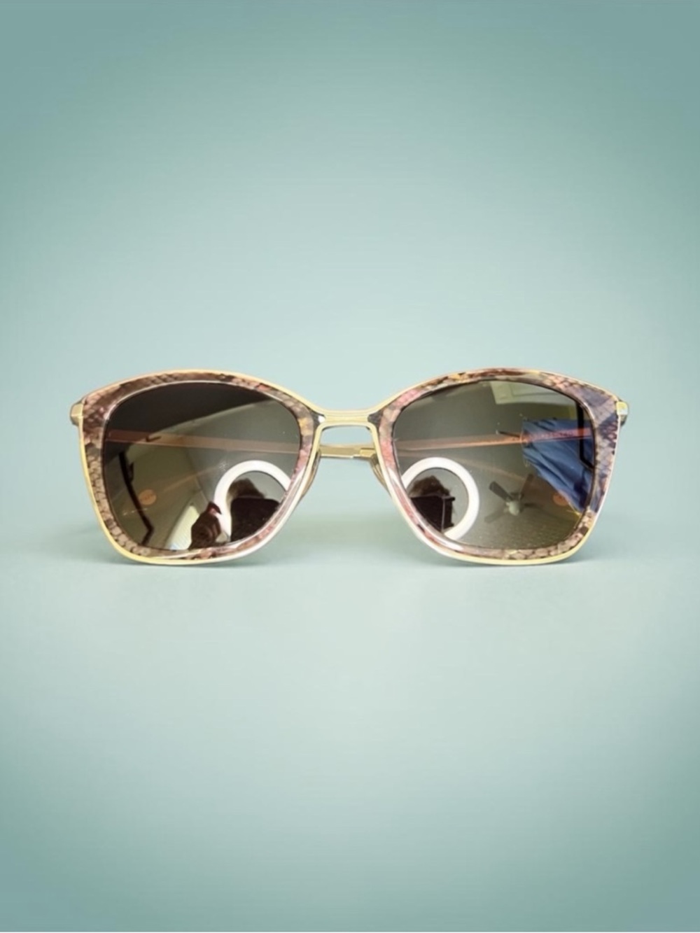 FYSH Women's Sunglasses - Pink and Brown​